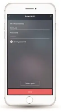 EGLOO TSC-221P Easy and Smart Security Camera - wifi password