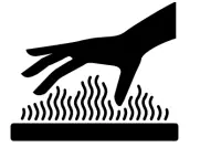 Whirlpool w11432244 Front Control Electric Freestanding Range - Burn Hazard