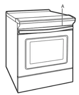 Whirlpool w11432244 Front Control Electric Freestanding Range - oven door