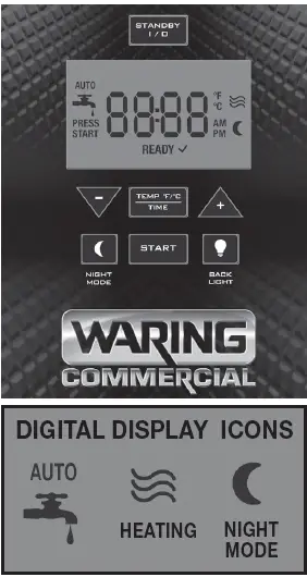 WARING-COMMERCIAL-WWB5G SERIES 5-Gallon-Hot-Water-Dispenser - fig 3