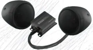 BOSS Audio Systems Bluetooth 3" 76 mm weather rated Speaker amplifier system