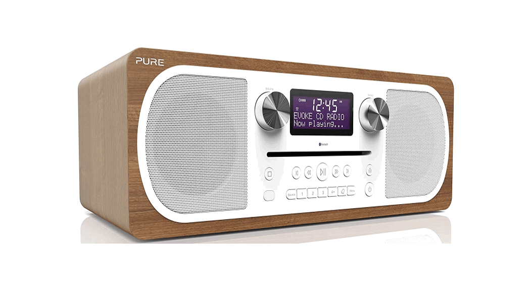 Pure Evoke C-d6 Walnut Stereo All-in-one Music System With Bluetooth Instruction Manual