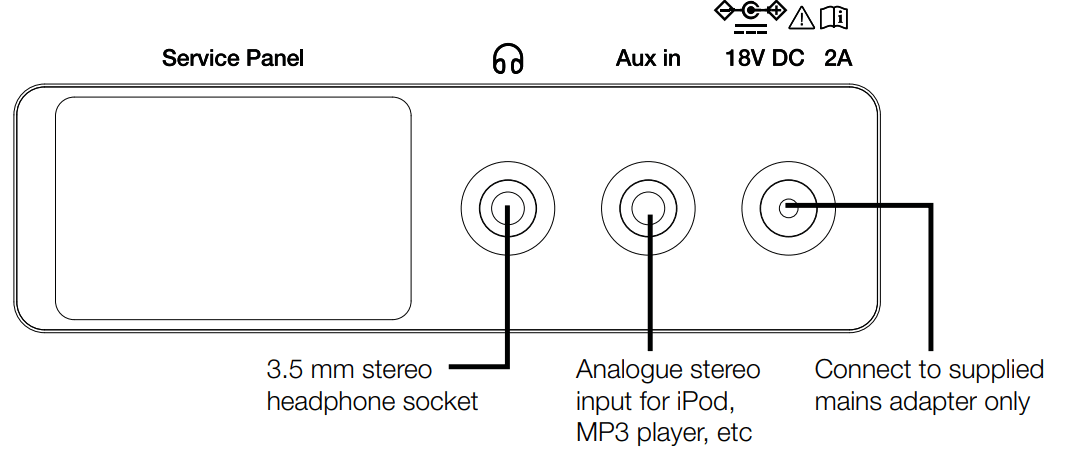 PURE Evoke C-D6 Walnut Stereo All-in-One Music System with Bluetooth - fig 20