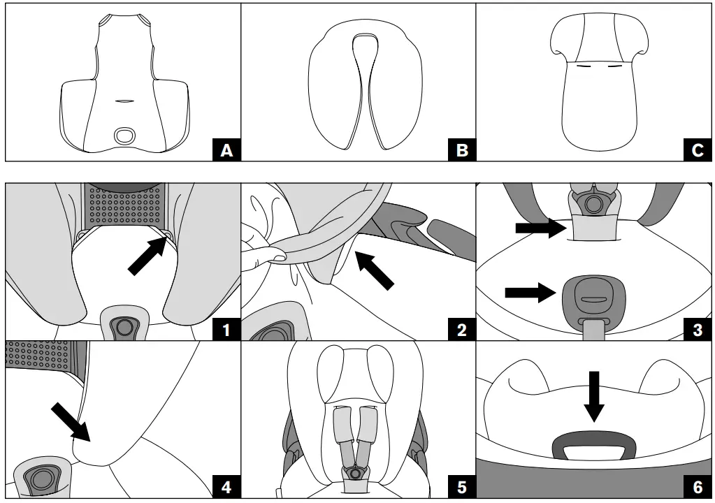 CYBEX 522002449 Summer Cover For Cloud Z2 I Size - fig1