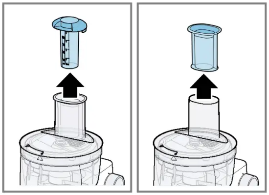 Removing accessories from the base