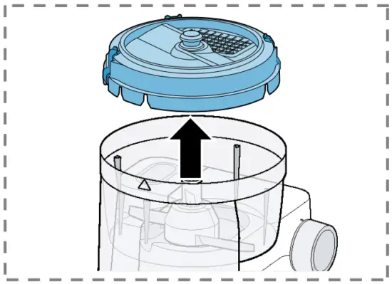 Removing accessories from the base