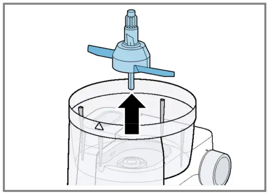 Removing accessories from the base
