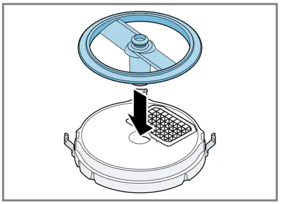 Assembling the cube cutter insert