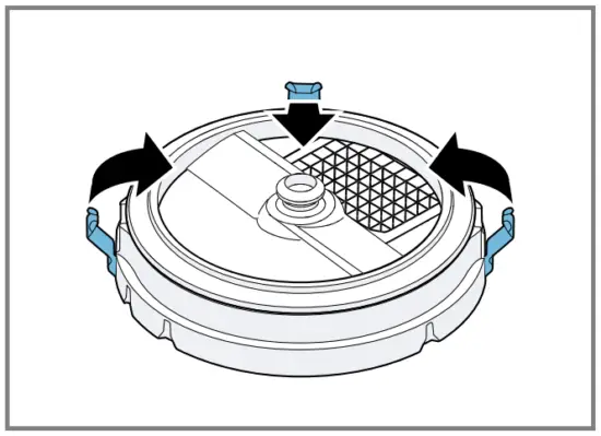 Assembling the cube cutter insert
