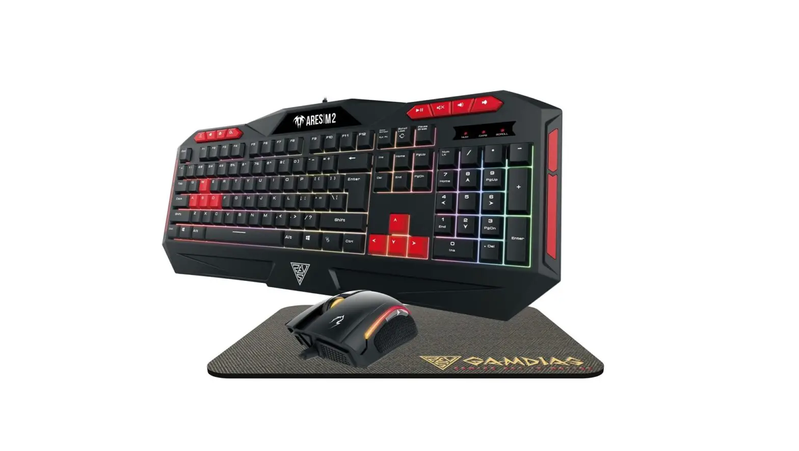 Gamdias Ares M2 + Zeus E2 3-in-1 Gaming Combo Set Installation Guide Gamdias Ares M2 + Zeus E2 3-in-1 Gaming Combo Set Installation Guide