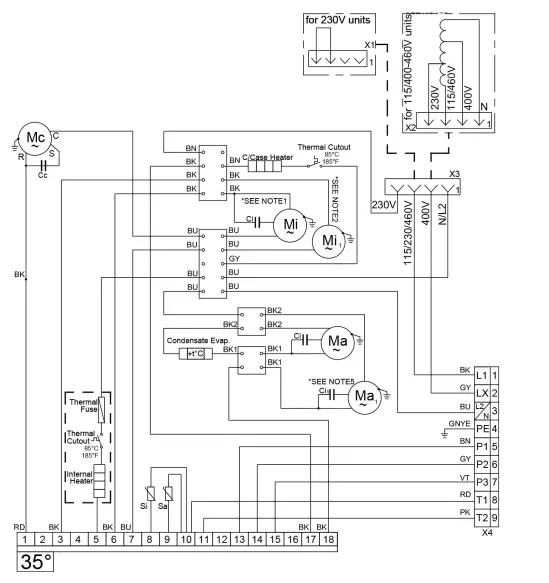 Saginaw SCE-AC5100B230VSS6 Stainless Steel Enclosure AC-11