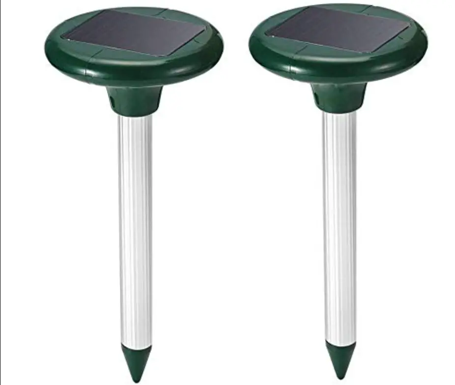 Somogyi Vks 04 Solar Mole Repellent Stake With Led Instruction Manual