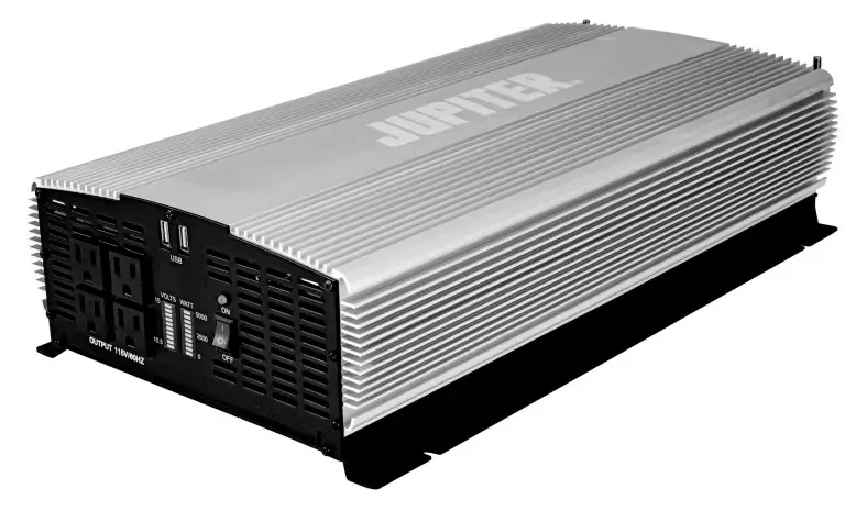 Jupiter 63428 5000 Watt Continuous or 10000 Watt Peak Modified Sine Wave Power Inverter