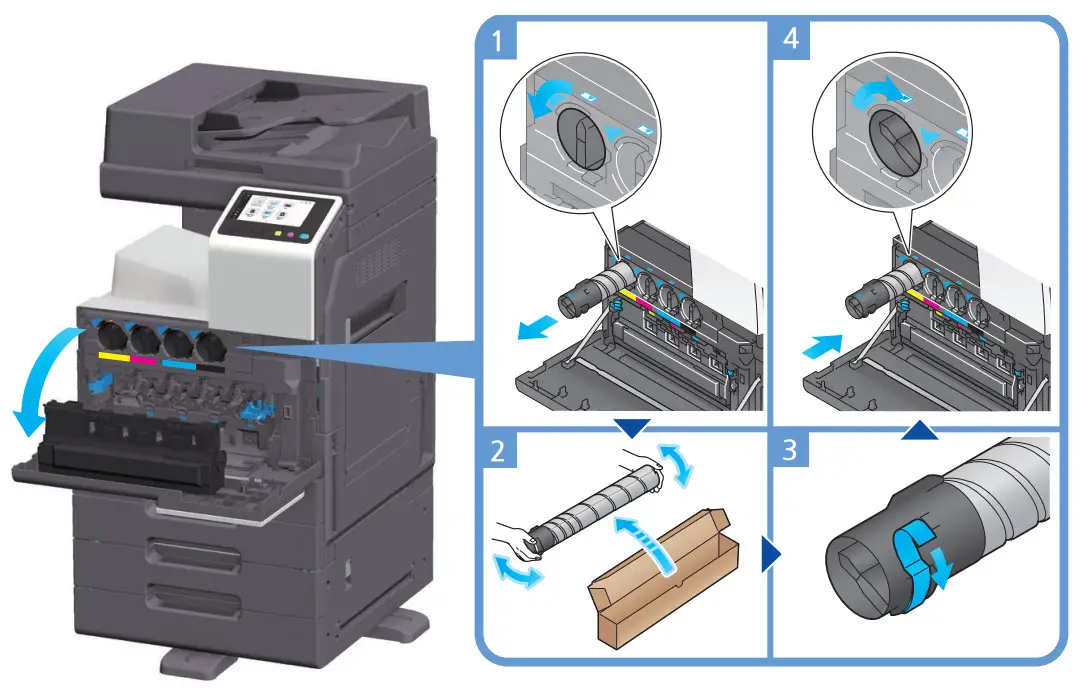 Sindoh N610 A3 Multifunction Printer 220-240 V - Figure 2