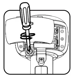 vtech 78921004 Singing Sounds Microphone - BATTERY REMOVAL AND INSTALLATION