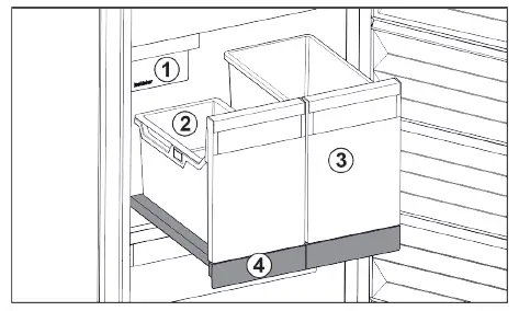 Liebherr SIFNE5188 Upright Freezer Frost Free FIG 25