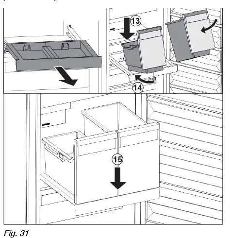 Liebherr SIFNE5188 Upright Freezer Frost Free FIG 33