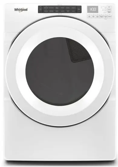 Whirlpool WED5620HW 7.4 Cu. Ft. White Front Load Electric Dryer