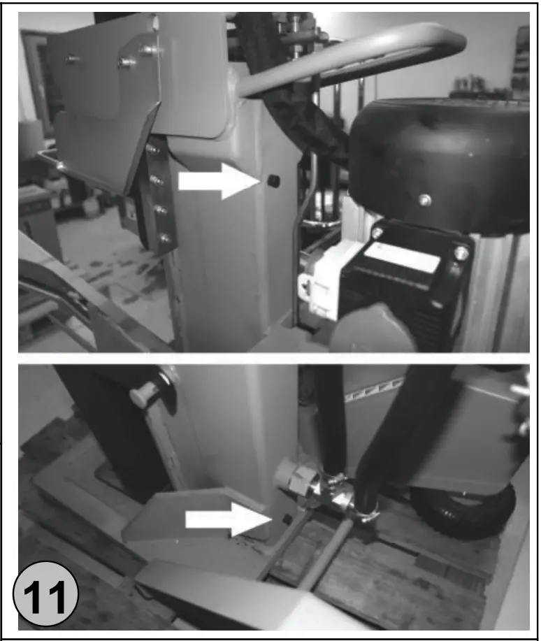 Gude 01976 DHH 1100/13 TZ Wood Splitter for Tractor Operation