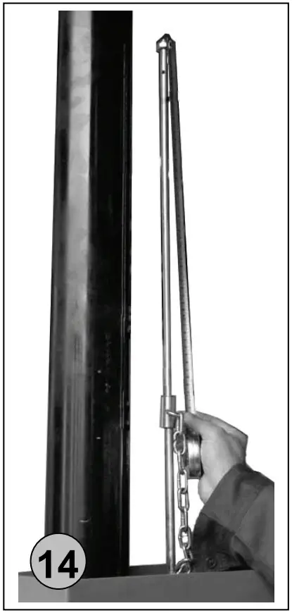 Gude 01976 DHH 1100/13 TZ Wood Splitter for Tractor Operation