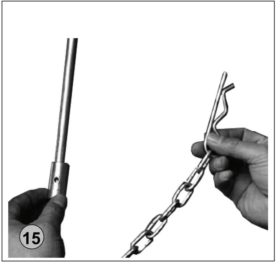 Gude 01976 DHH 1100/13 TZ Wood Splitter for Tractor Operation