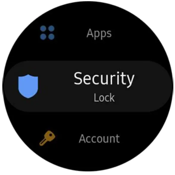 SAMSUNG Galaxy WatchSecurity Lock2