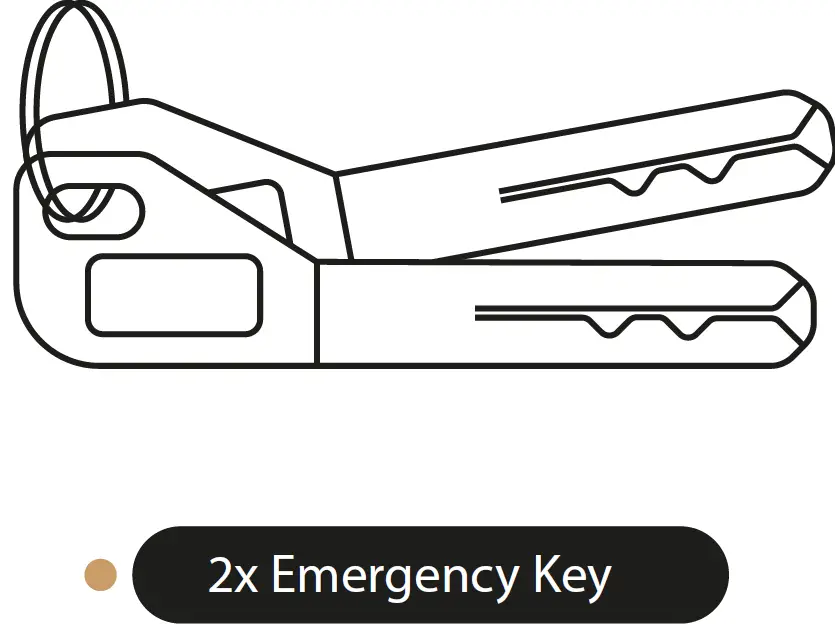 Simpled LF-SP Smart Fingerprint Door Handle 08