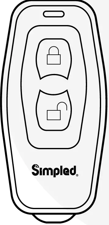 Simpled LF-SP Smart Fingerprint Door Handle 57