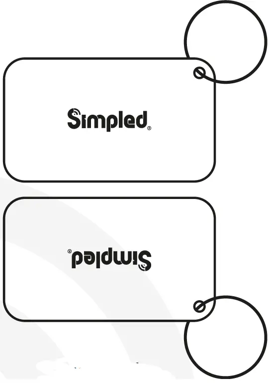 Simpled LF-SP Smart Fingerprint Door Handle 60