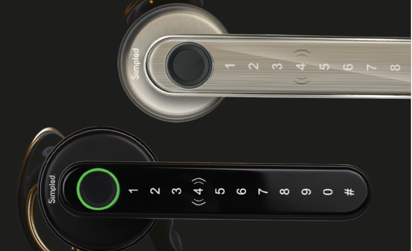 Simpled Lf-sp Smart Fingerprint Door Handle User Manual