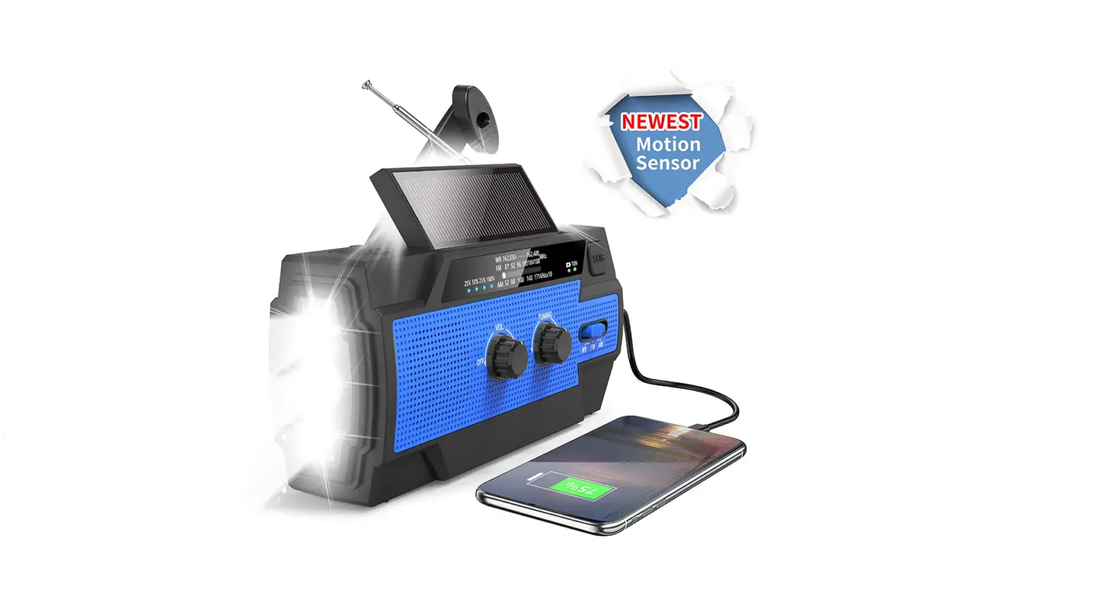 Emergency Weather Flashlight Radio, Newest Crank Solar Noaa Radio-complete Features/instruction Guide Emergency Weather Flashlight Radio, Newest Crank Solar Noaa Radio-complete Features/instruction Guide