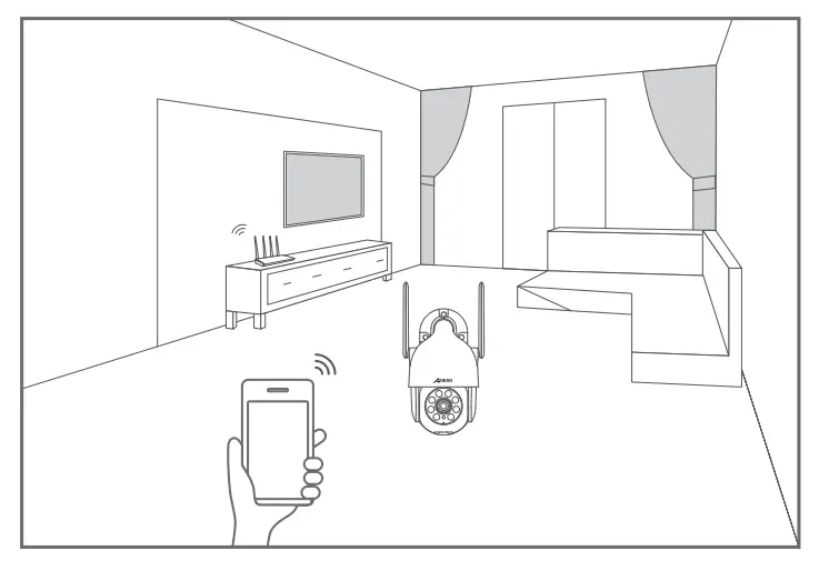 Set up WiFi for the camera