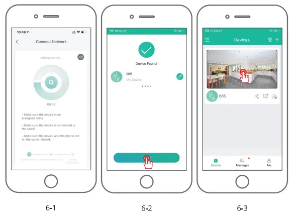 Set up WiFi for the camera