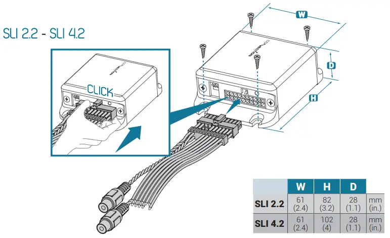 CONNECTION SLI 2.2 High to Low Level Conversion Interface For OEM-Integration-FIG3