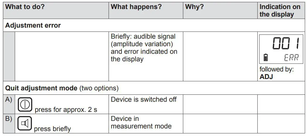 SEWERIN SNOOPER mini Water and gas Leak Detector - How to perform the adjustment 3