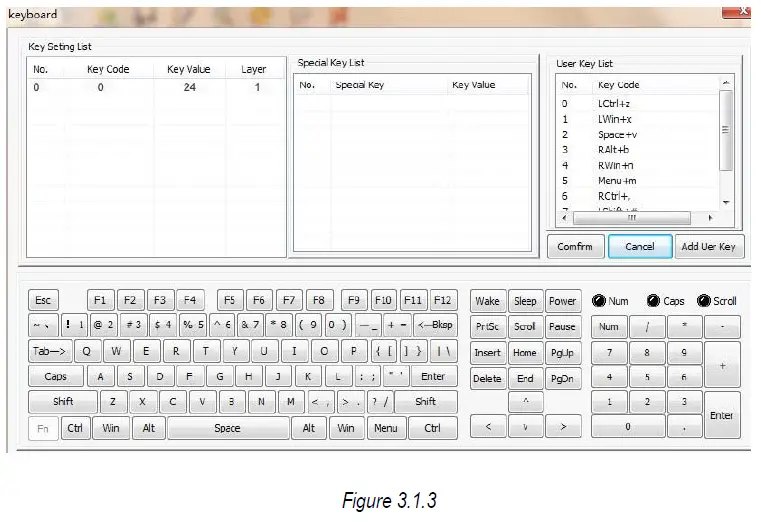 TAXCOM PKB-60 Programming Keyboard fig 15