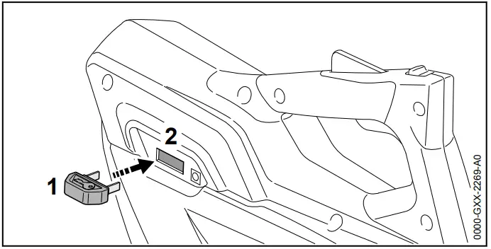 STIHL BGA 45 Cordless Leaf Blower - fig 3