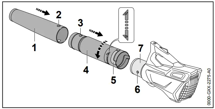 STIHL BGA 45 Cordless Leaf Blower - fig 4