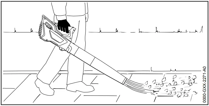 STIHL BGA 45 Cordless Leaf Blower - fig 7