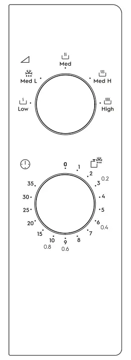 Electrolux EMM20K18GW Freestanding Microwave Oven - PRODUCT DESCRIPTION 1
