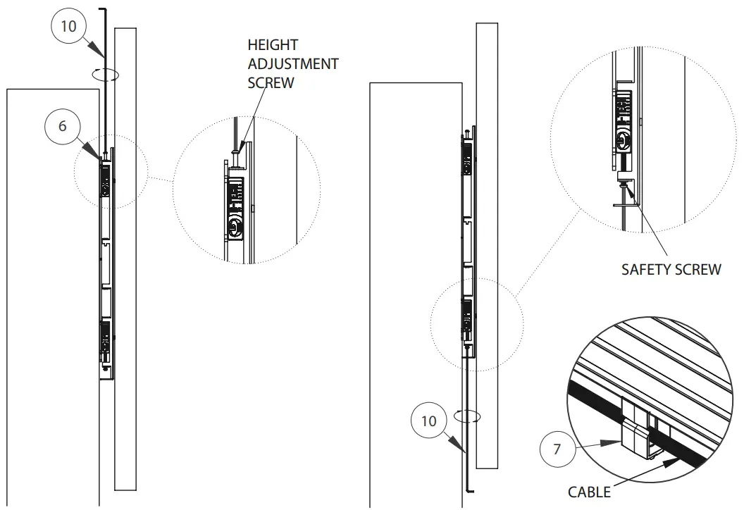 B TECH AV MOUNTS BT9920 XXL Display Wall Mount - fig 10