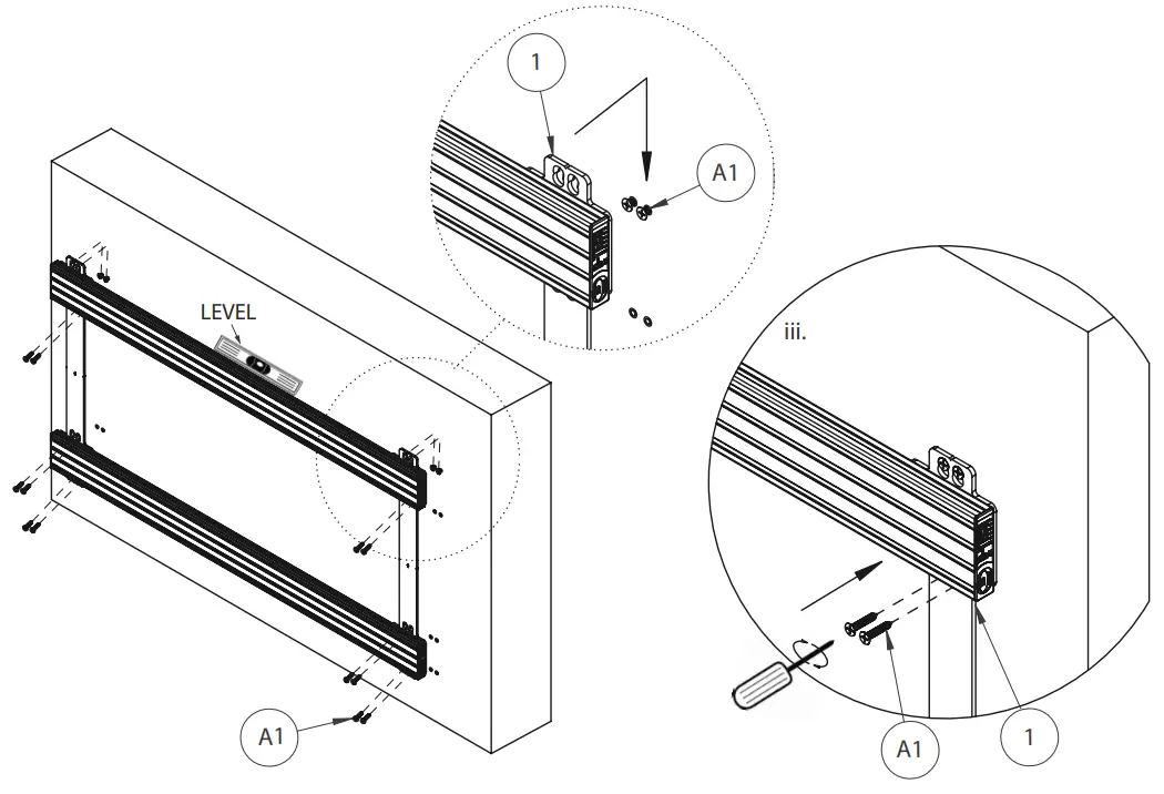 B TECH AV MOUNTS BT9920 XXL Display Wall Mount - fig 6