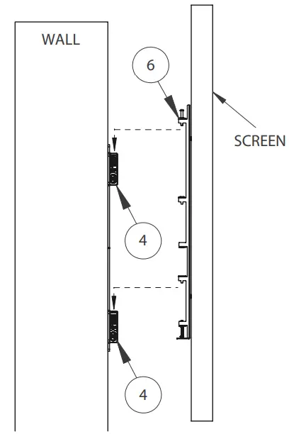 B TECH AV MOUNTS BT9920 XXL Display Wall Mount - fig 9