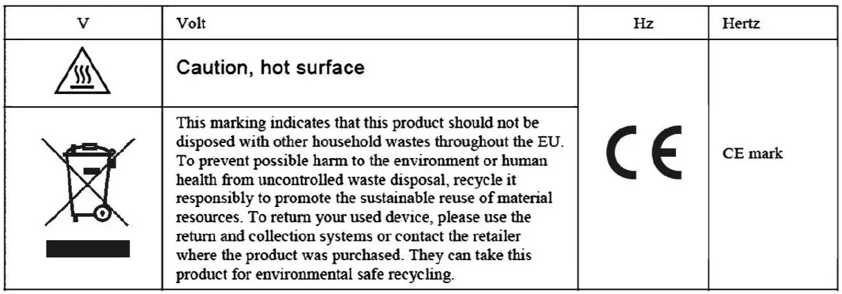 BORMANN BEP3200 2500W Portable Ceramic Double Hob FIG 2