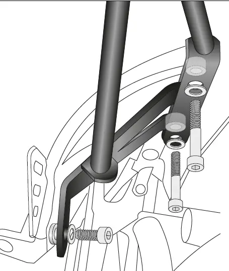 HEPCO BECKER 6307625 00 01 C-Bow Holder 6