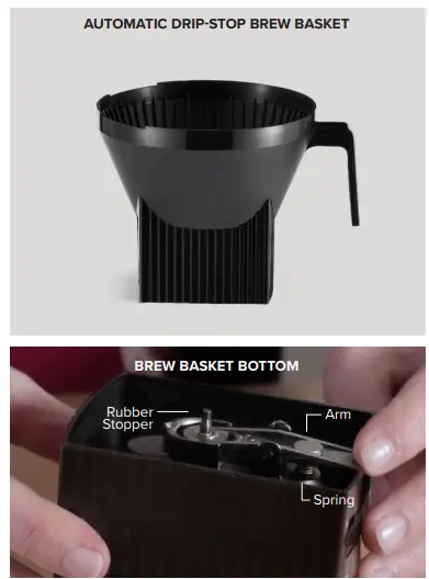 MOCCAMASTER 13253 Automatic Drip-Stop Brew Basket-1