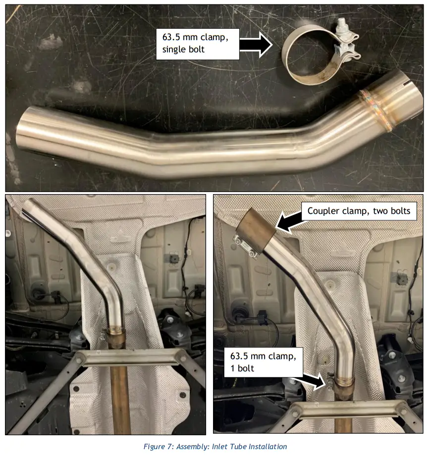 DINAN D660 0088 Exhaust System - Dinan System