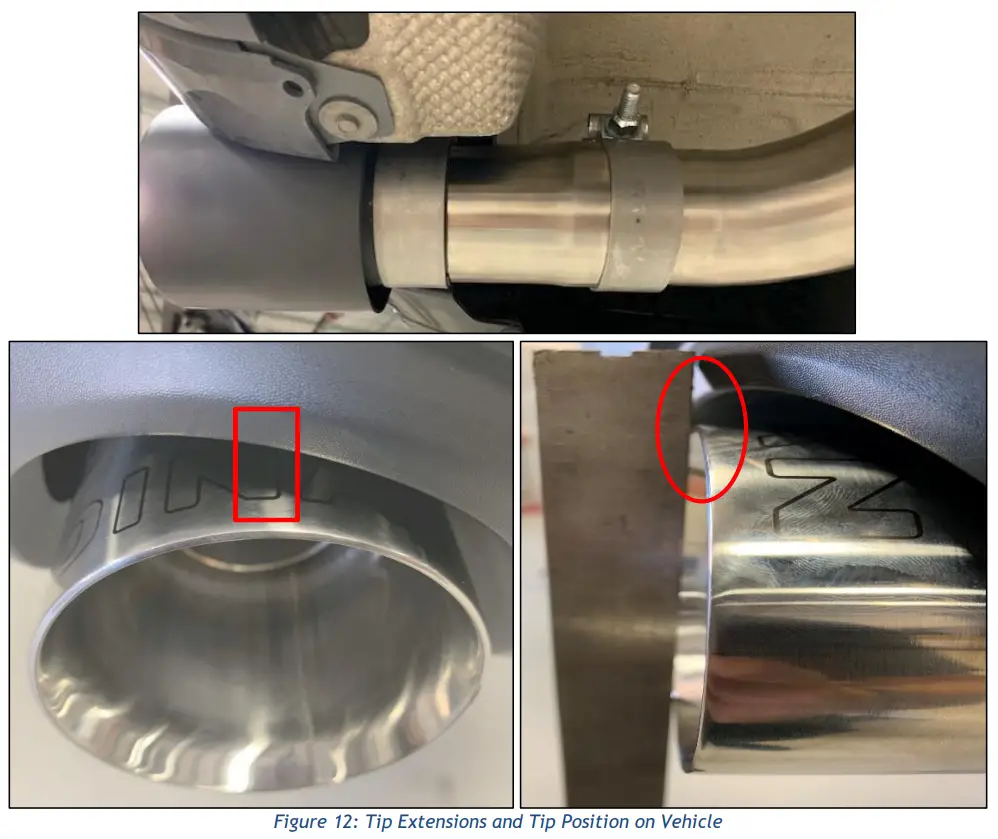 DINAN D660 0088 Exhaust System - Exhaust Tips 2