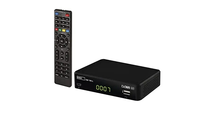 Emos J6015 Digital Terrestrial Receiver Instruction Manual