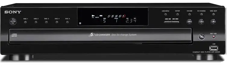sony-cdp-ce500-5-disc-cd-changer-(black)-product